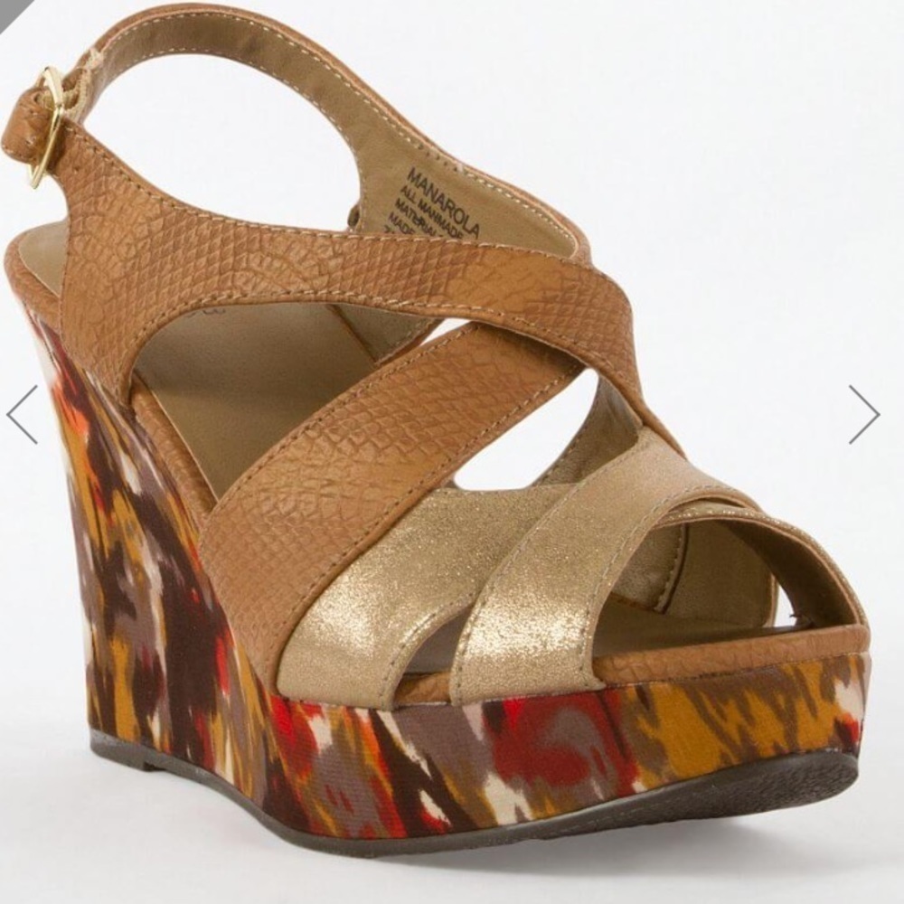 Buckle BKE Sole Manarola Wedge Sandals